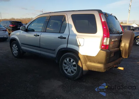 2006 Honda Cr-V Ex из США, поврежденный, VIN SHSRD78896U415562